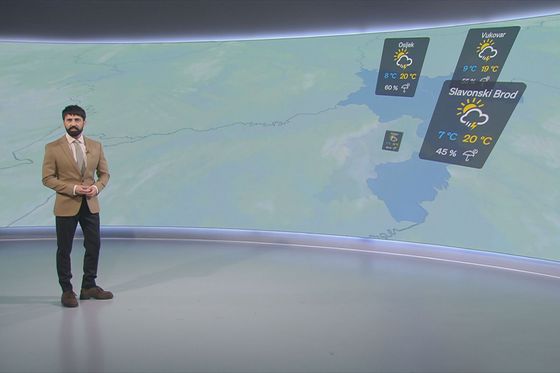 Darijo Brzoja, meteorolog Dnevnika Nove TV
