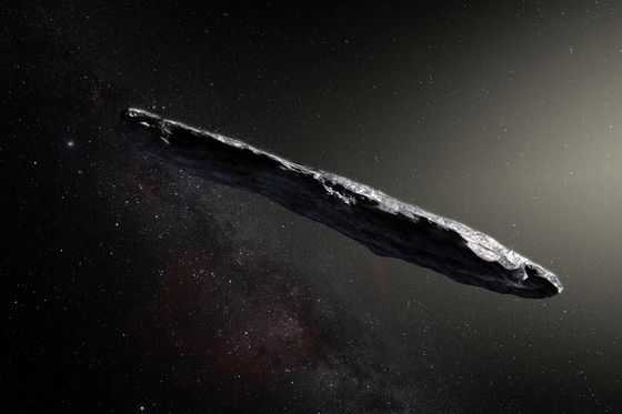Asteroid Oumuamua (Foto: AFP)