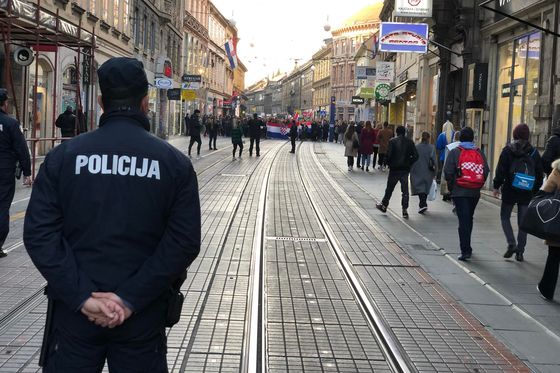 Prosvjed u Zagrebu