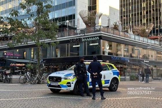 Švedska policiji u patroli nakon bombaškog napada bande