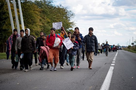 Ilegalni migranti (Foto: AFP)