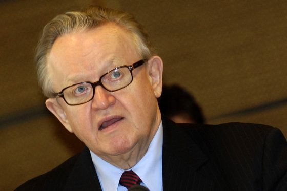Marti Ahtisaari, mirotvorac i bivši finski premijer