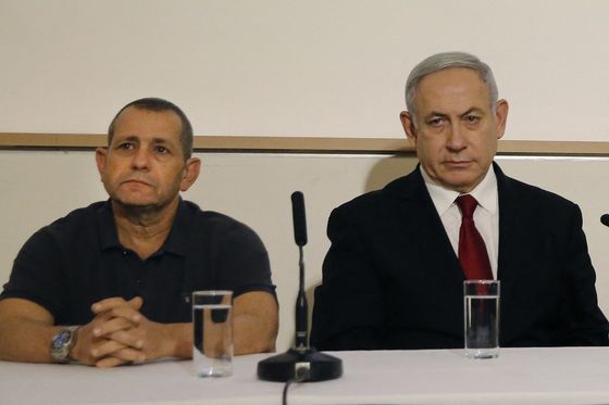 Ronen Bar i Benjamin Netanyahu