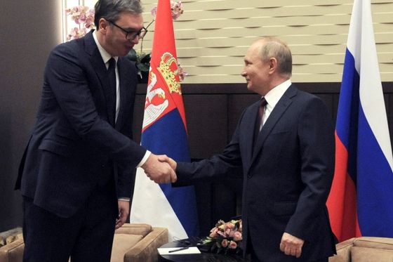 Aleksandar Vučić i Vladimir Putin