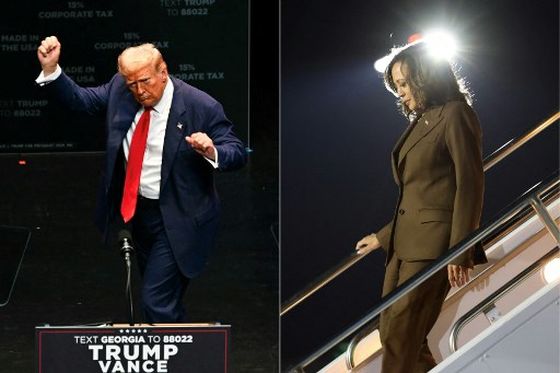 Donald Trump i Kamala Harris - 7