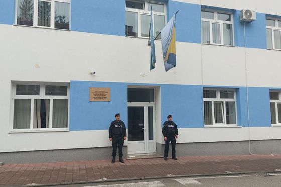 Policijska postaja u Bosanskoj Krupi gdje je jedan policajac ubijen, drugi teško ranjen