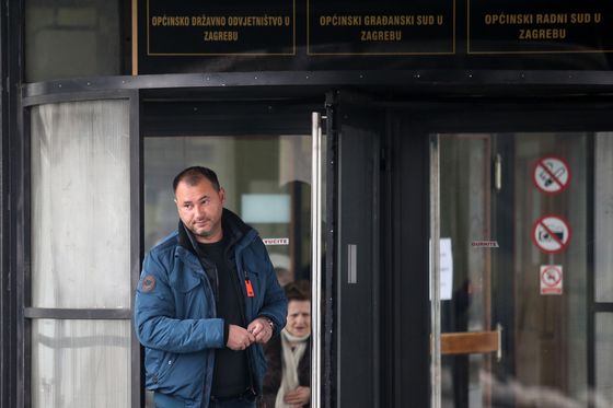 Fra Šime Nimac dao iskaz na Općinskom sudu (Foto: AFP)