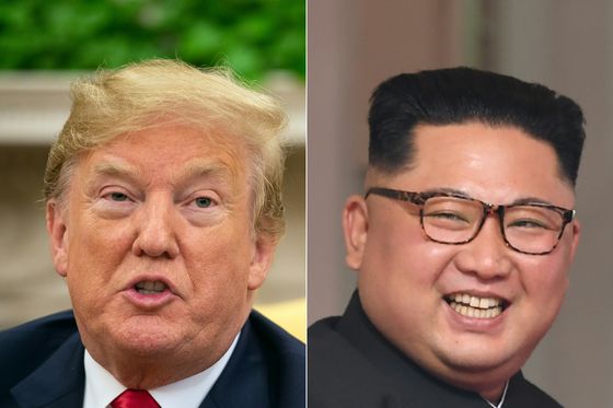 Donald Trump i Kim Jong Un (Foto: NICHOLAS KAMM, SAUL LOEB / AFP)