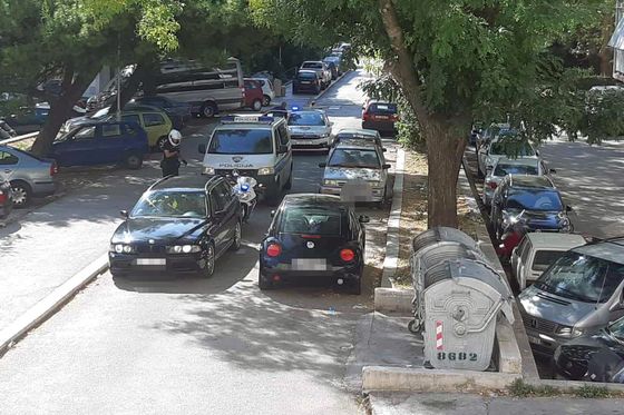 Potjera u Splitu (Foto: Dalmacija danas)