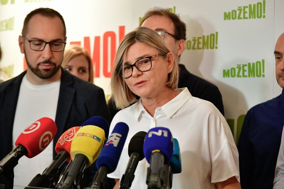 Premijerska kandidatkinja stranke Možemo! Sandra Benčić