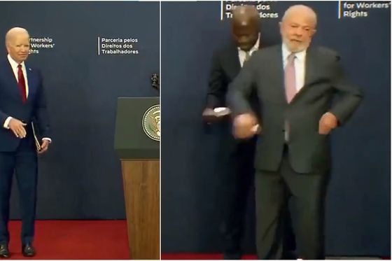 Joe Biden i Luiz Inácio Lula da Silva