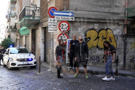 Mjesto pogibije turistice u Napulju