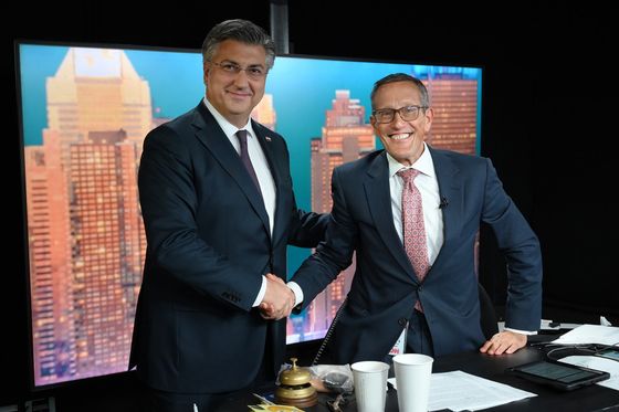 Andrej Plenković, Richard Quest