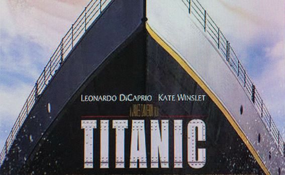Plakat popularnog filma Titanic iz 1997 godine