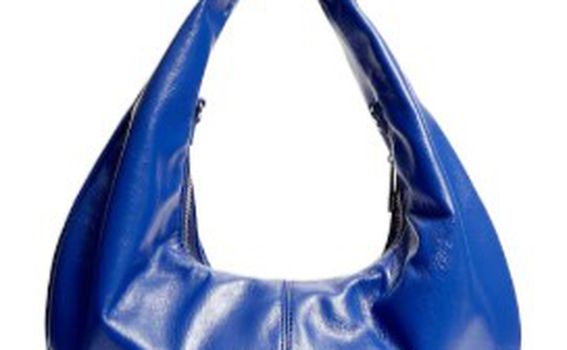 Plava kožna torbica