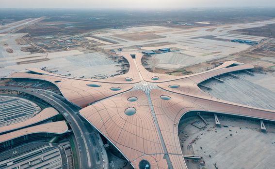 Međunarodna zračna luka Beijing Daxing prostire se na 700.000 četvornih metara u Pekingu