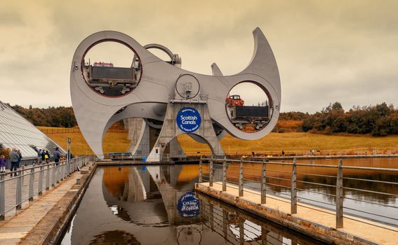 The Falkirk Wheel, Škotska - 16