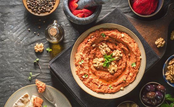 Muhammara namaz od pečenih paprika