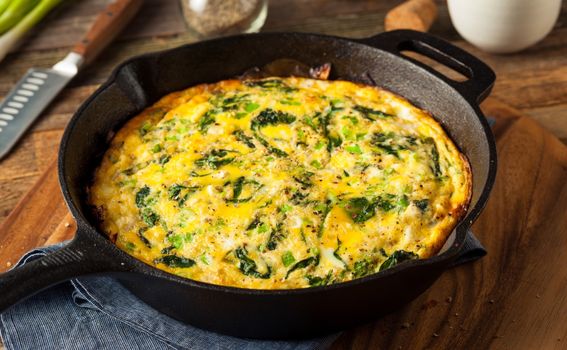 Fritata s kozjim sirom