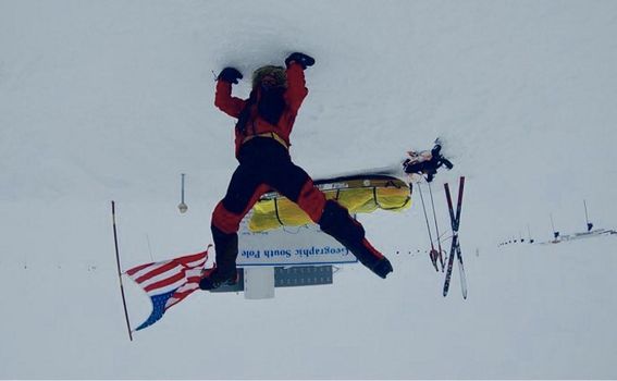 Amerikanac Collin O\'Brady prvi je čovjek koji je samostalno prehodao Antarktiku (Foto: AFP) - 2