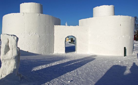 Snježni dvorac u Kemiju u Finskoj - 2