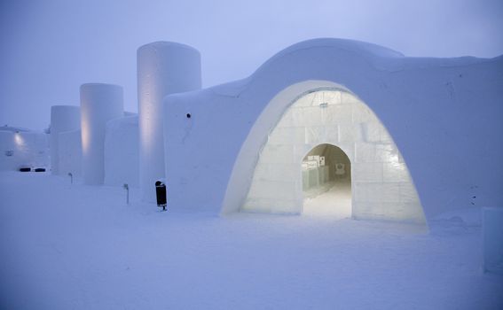 Snježni dvorac u Kemiju u Finskoj - 3