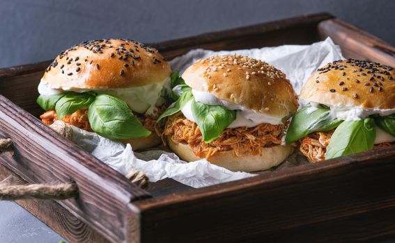 Buffalo Chicken Sliders