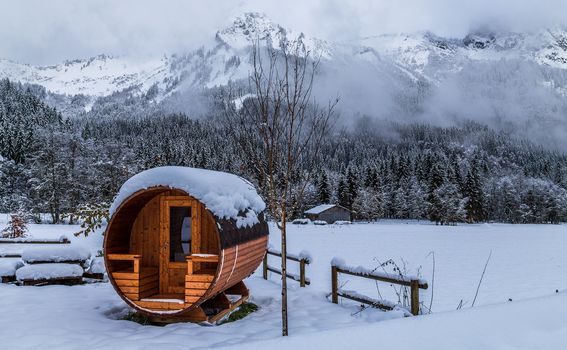 Sauna u snijegu