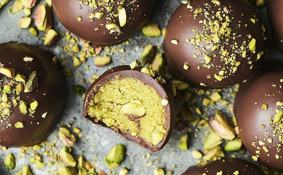 Dubai kuglice od čokolade, pistacija i kadaifa