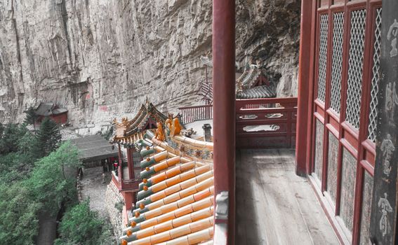 Viseći samostan Xuankong Si - 2