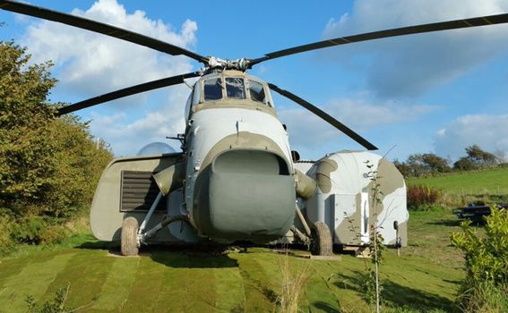 Neobičan smještaj u vojnom helikopteru na otoku Isle of Wight - 3