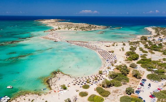 Plaža Elafonissi na Kreti u Grčkoj