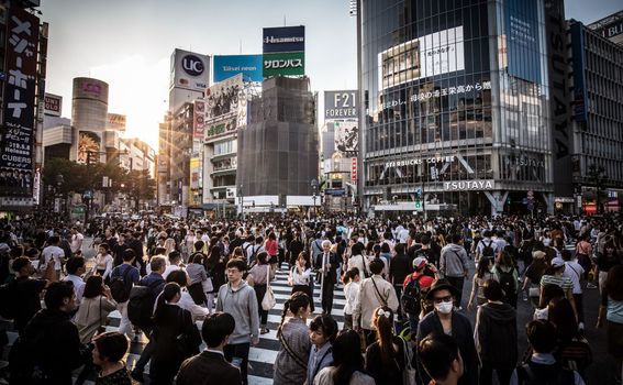 Najprometniji pješački prijelaz na svijetu - Shibuya, Tokio - 11