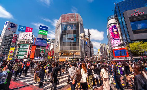 Najprometniji pješački prijelaz na svijetu - Shibuya, Tokio - 12
