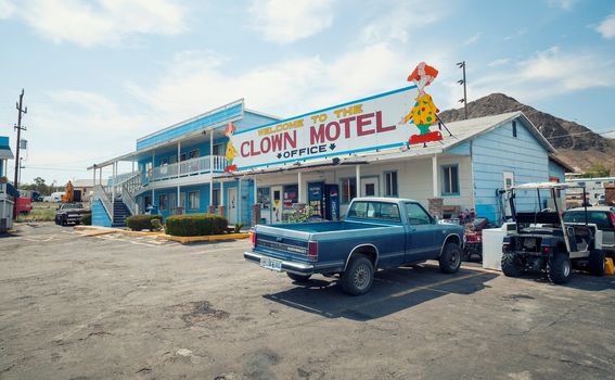 Clown motel u gradu Tonopah u Nevadi, SAD - 3