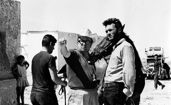 Sergio Leone i Clint Eastwood