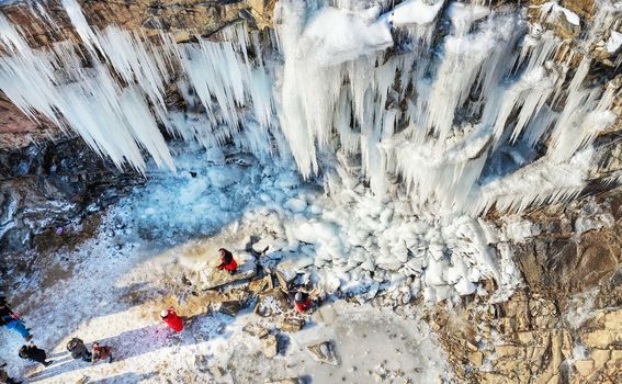 Smrznuti slapovi u Kini - 1