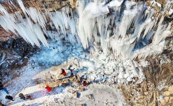Smrznuti slapovi u Kini - 2