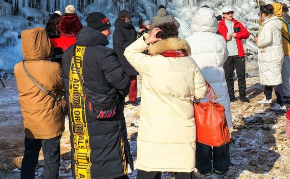 Smrznuti slapovi u Kini - 4