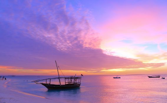 Zalazak sunca u Zanzibaru