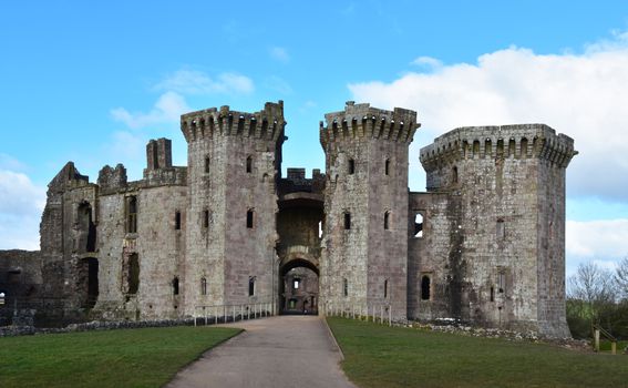 Dvorac Raglan, Wales
