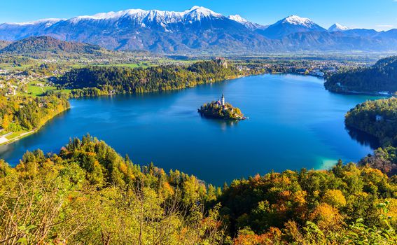 Jezero Bled, Slovenija