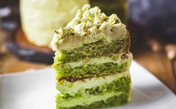 Torta od pistacije ilustracija