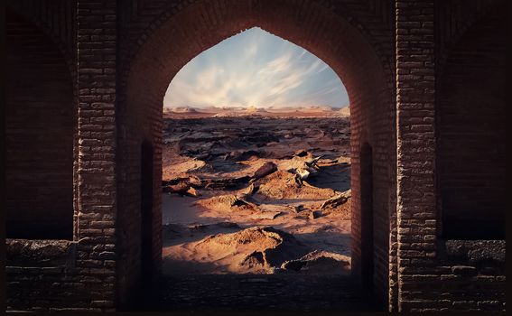 Iranska pustinja Lut ili Dasht-e Lut