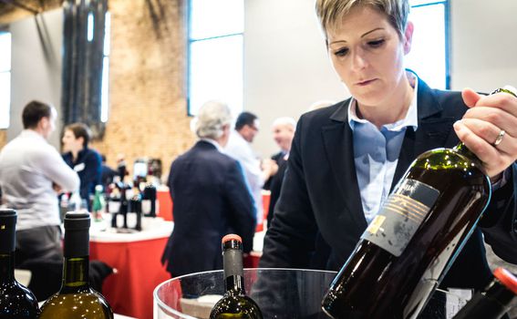 Sommelierka Karin Rupena Perdec predstavljala je vinariju Dobravac iz Rovinja