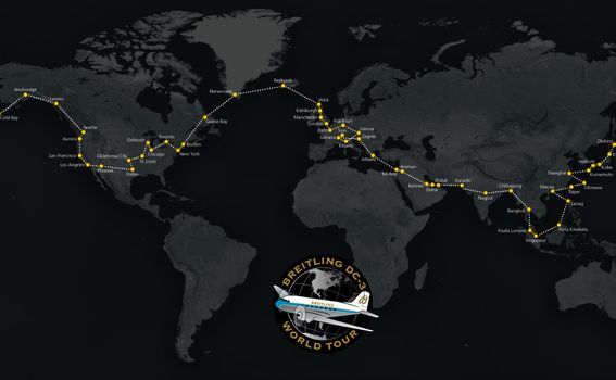 Breitling s DC-3 kreće na šestomjesečni put oko svijeta