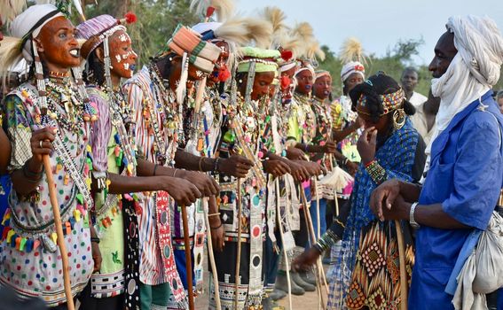 Festival Gerewol plemena Wodaabe - 9