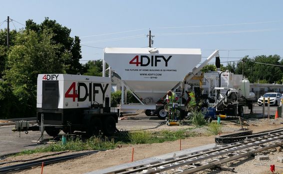 3D isprintana kuća start-upa 4DIFY, Kalifornija - 3
