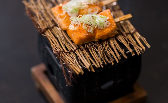 Ražnjići od lososa u spicy hoisin umaku