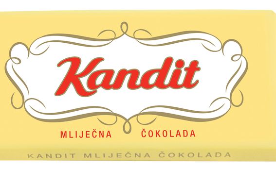 Prva Kandit čokolada proizvedena je 1954. godine
